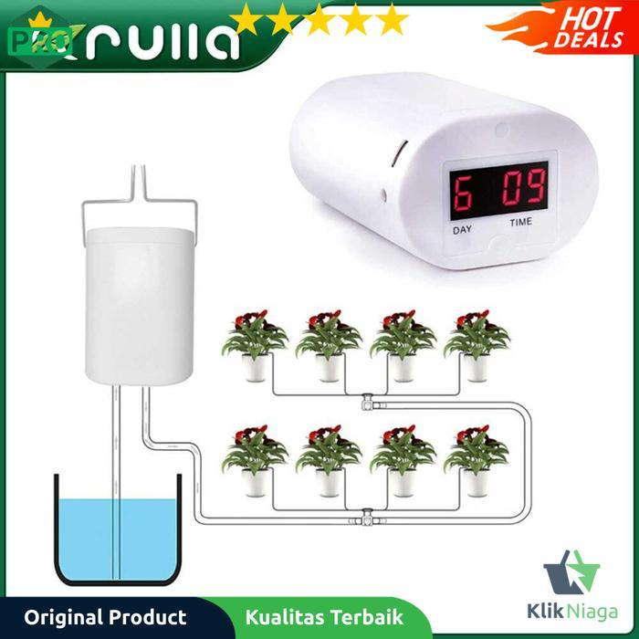 Alat Siram Penyiram Tanaman Otomatis Timer Pompa Irigasi Air 8 Head