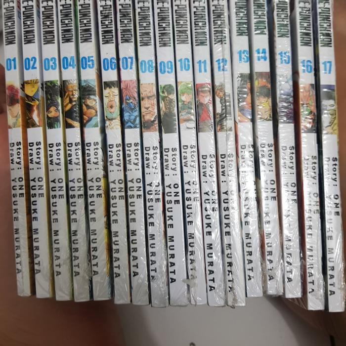 Flash Sale Komik One Punch Man 1 set vol 1-17 murah segel