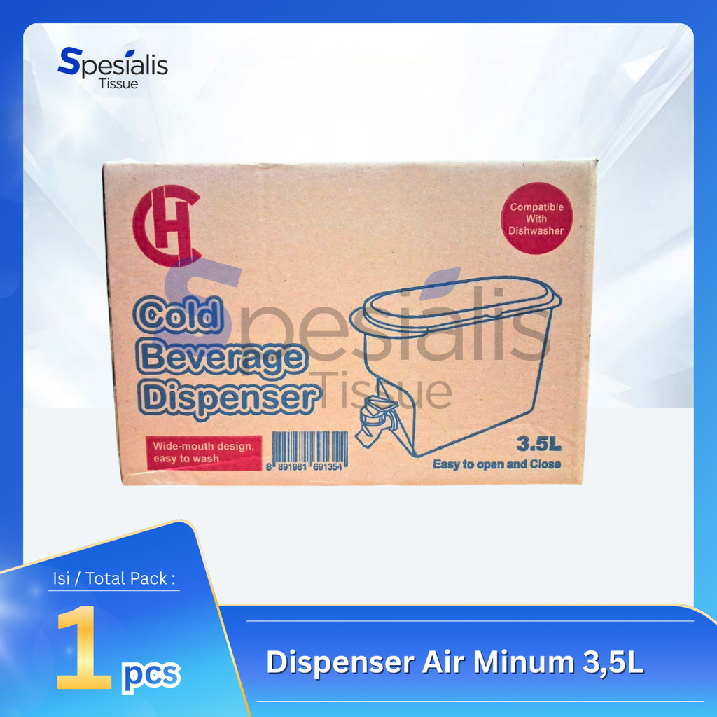 Dispenser Air Minum Mini 3,5 Liter/Tempat Minum Mini