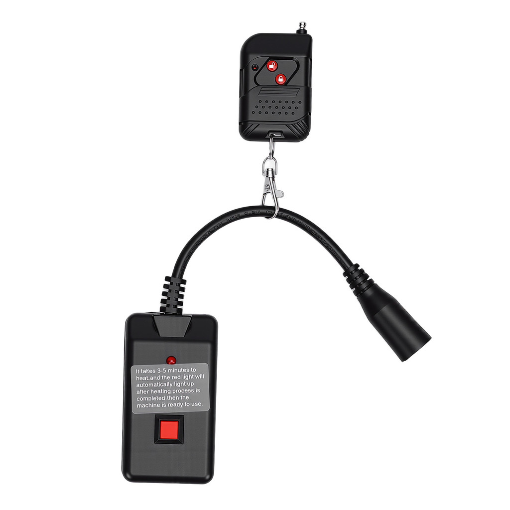 Fog Machine Remote Controller 3 Pin XLR 315MHz Wireless Remote Receiver for 400W 900W 1500W Fog Smok