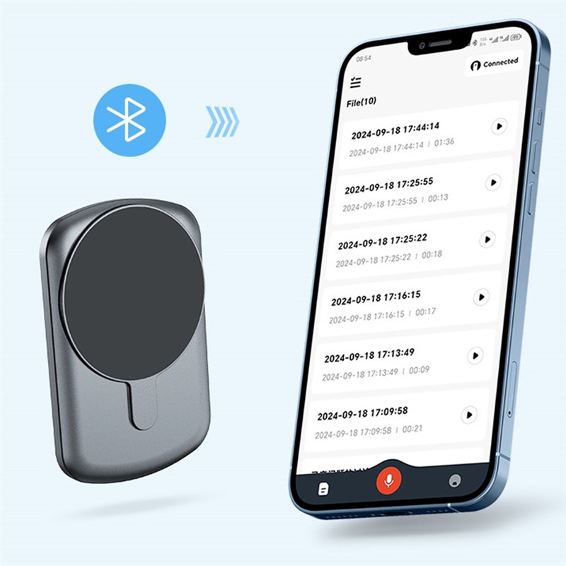 Chatgpt4 AI Powered Phone Call Mini Voice Recorder Espia APP Control Auo Translator 64GB ctaphone Fo
