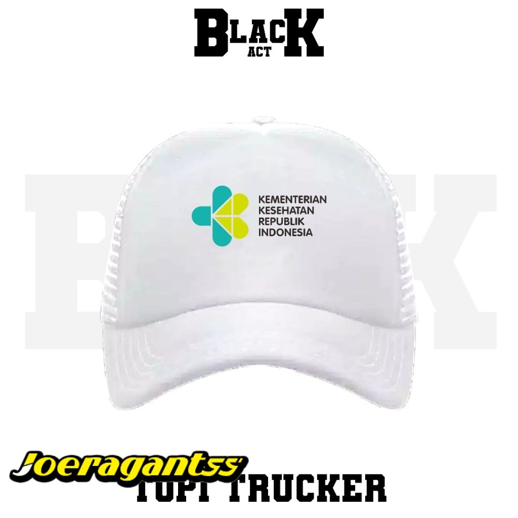 TOPI TRUCKER KEMENKES