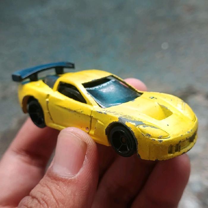 hotwheels corvette c6-r bahan custom hotwheels loose diecast loose