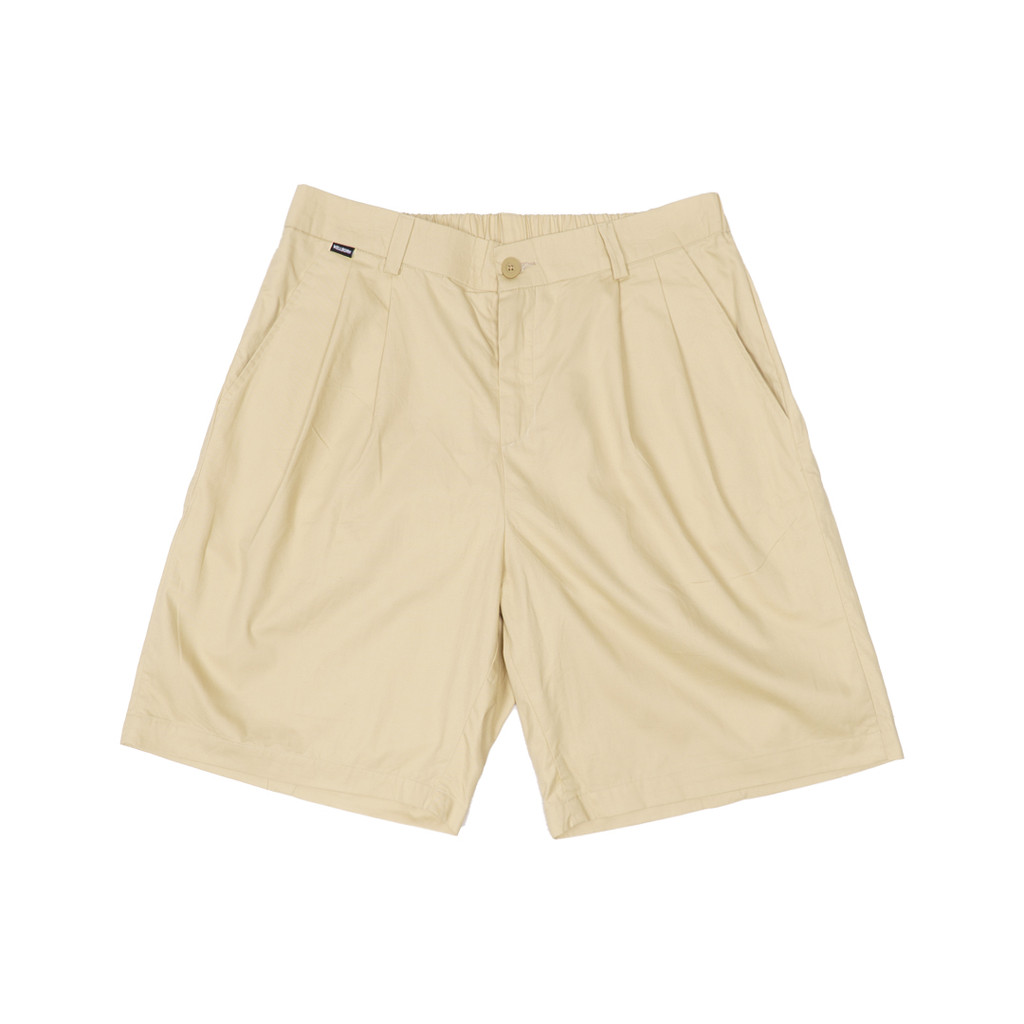 Wellborn Tropea Pleated Short Pants Khaki