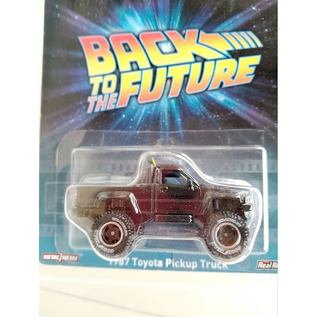 Hotwheels Premium Back to the Future 1987 Toyota Pickup Truck