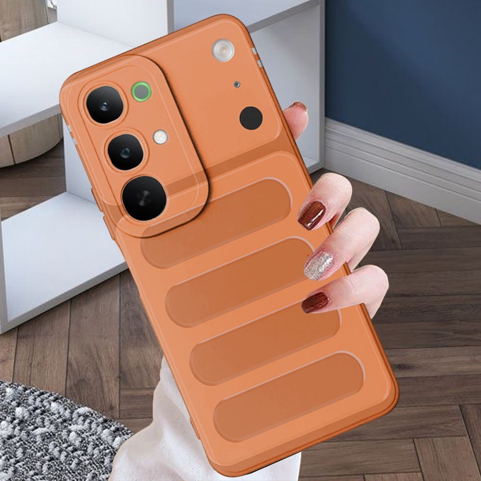 SOFTCASE PREMIUM SILIKON PRO CAMARA KOMPATIBEL UNTUK REALME 15X DAN C85 MOTIF SKM20