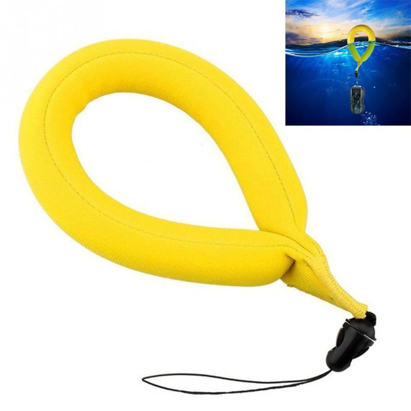For GoPro Accessories Yellow Floating Foam Wrist Strap for Gopro Hero 4 3 Xiao mi Yi Sjcam Sj4000 Sj