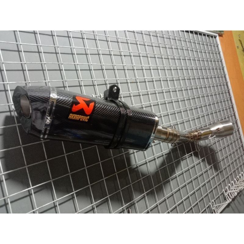 silincer akrapovic plus adaptor zx 25r zx-25r zx25r/lama