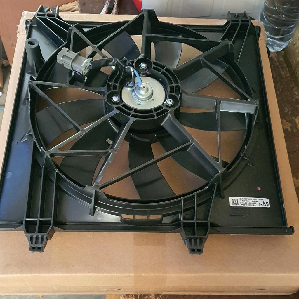 Datsun Go Panca Shroud Motor Fan rumah Kipas Assy Komplit ORIGINAL NISSAN PNP