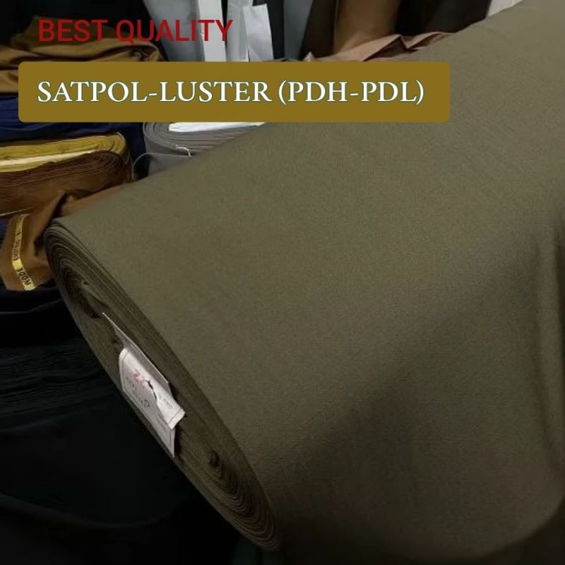 SATPOL-PP Kain apecial luster kotak pol pp pdh/pdl premium