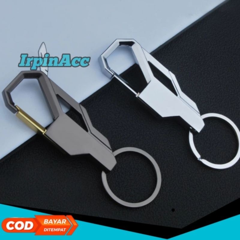 1*1 Gantungan Bandul Kunci Motor Mobil  Logam Remote  Motor Logam Paduan Kreatif