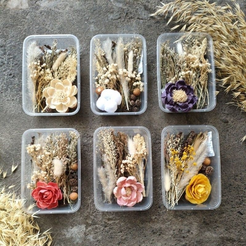 PAKET BUNGA KERING TEMA BUNGA  hiasan mahar dekorasi mahar bunga mahar bunga kering aesthetic hiasan