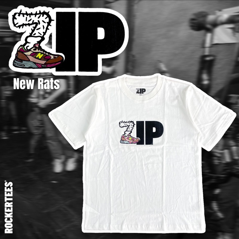 ZIP HARDCORE - NEW RATS WHITE (NB) | ORIGINAL MERCHANDISE