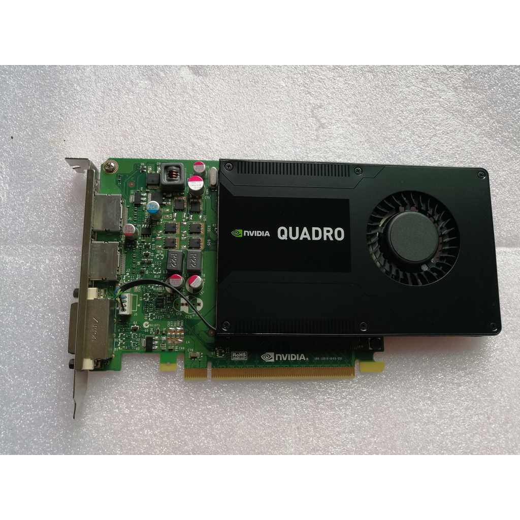 90%New  Original Quadro K2200 graphics card 4GB Professional drawing CADPS design 3D modeling render