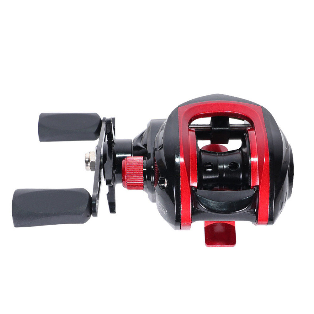 Baitcasting Reel 7.2/1 Gear Ratio Baitcasting Fishing Reel Magnetic Brake System High Speed Fishing 