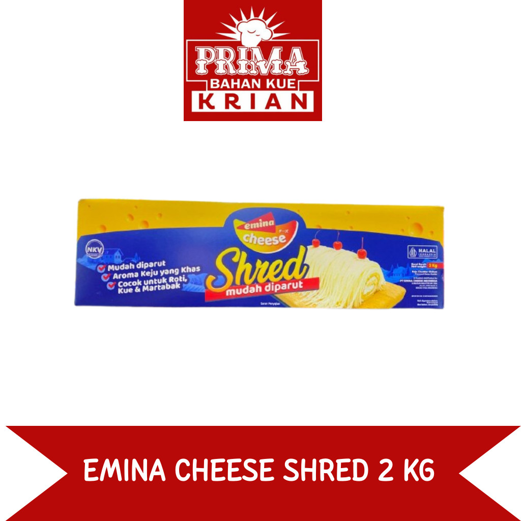EMINA CHEESE SHRED 2 KG