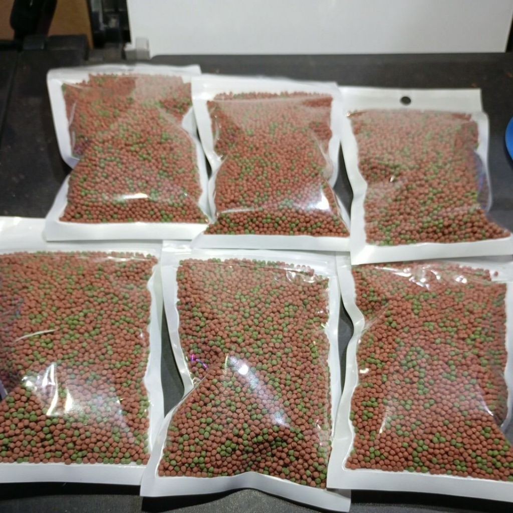 Makanan Ikan Pelet Ikan Koki Koi Komet Molly Dll Butiran 1MM Kemasan Hemat bagus