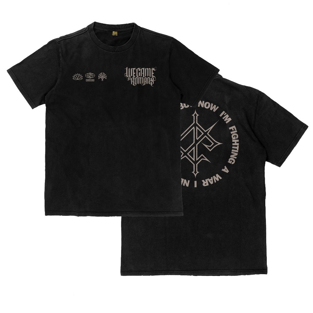 HOT Kaos We Came as Romans War Band Metalcore Metal Flexinc Kaos Tebal T Shirt Katun 16s Heavyweight