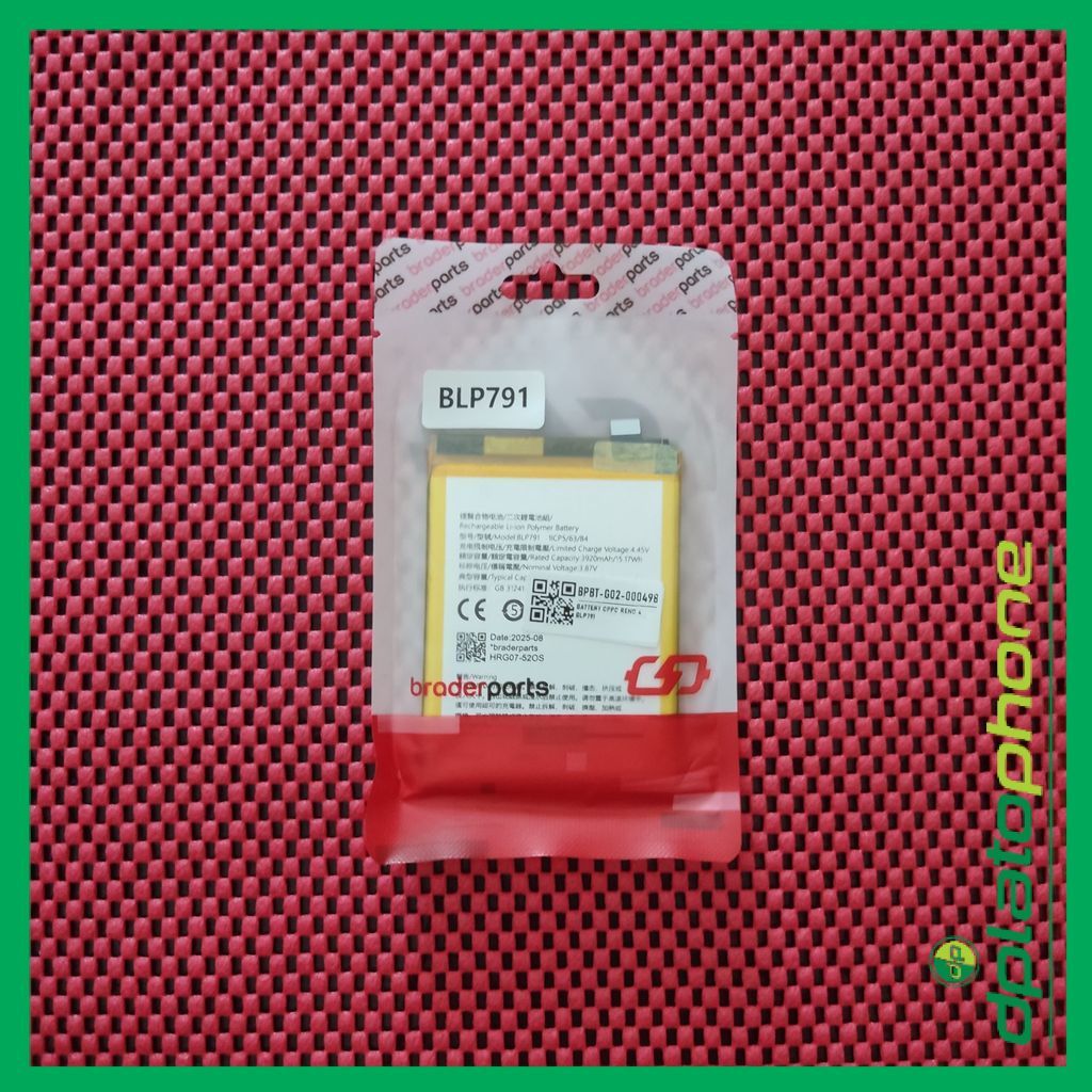 BATTERY BLP791 OPPO RENO 4 - BraderParts
