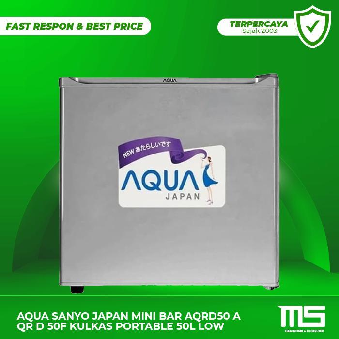 AQUA SANYO JAPAN MINI BAR AQRD50 AQR D 50F KULKAS PORTABLE 50L LOW