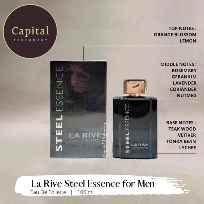 La Rive STEEL ESSENCE For Men EDT 100 ml