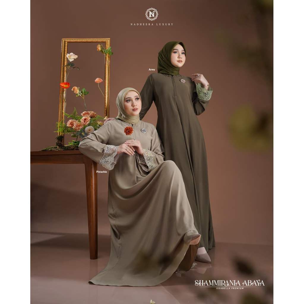Shammirania Abaya by Nadheera Luxury (Gamis Silk Premium)