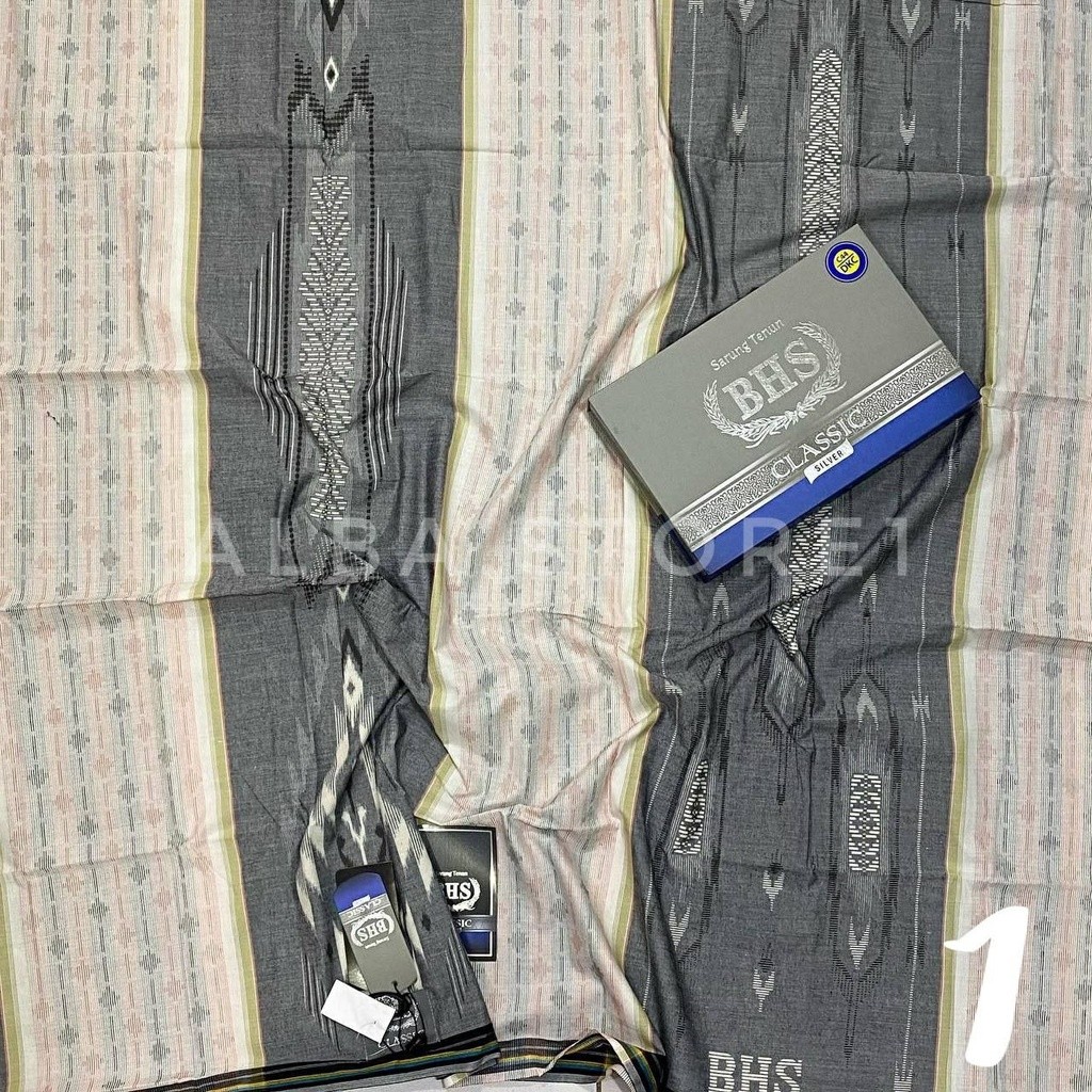 Sarung BHS Classic Silver Ori 100%//Sarung BHS DKC Grade Silver/Agen Sarung BHS Pekalongan/Grosir Sa