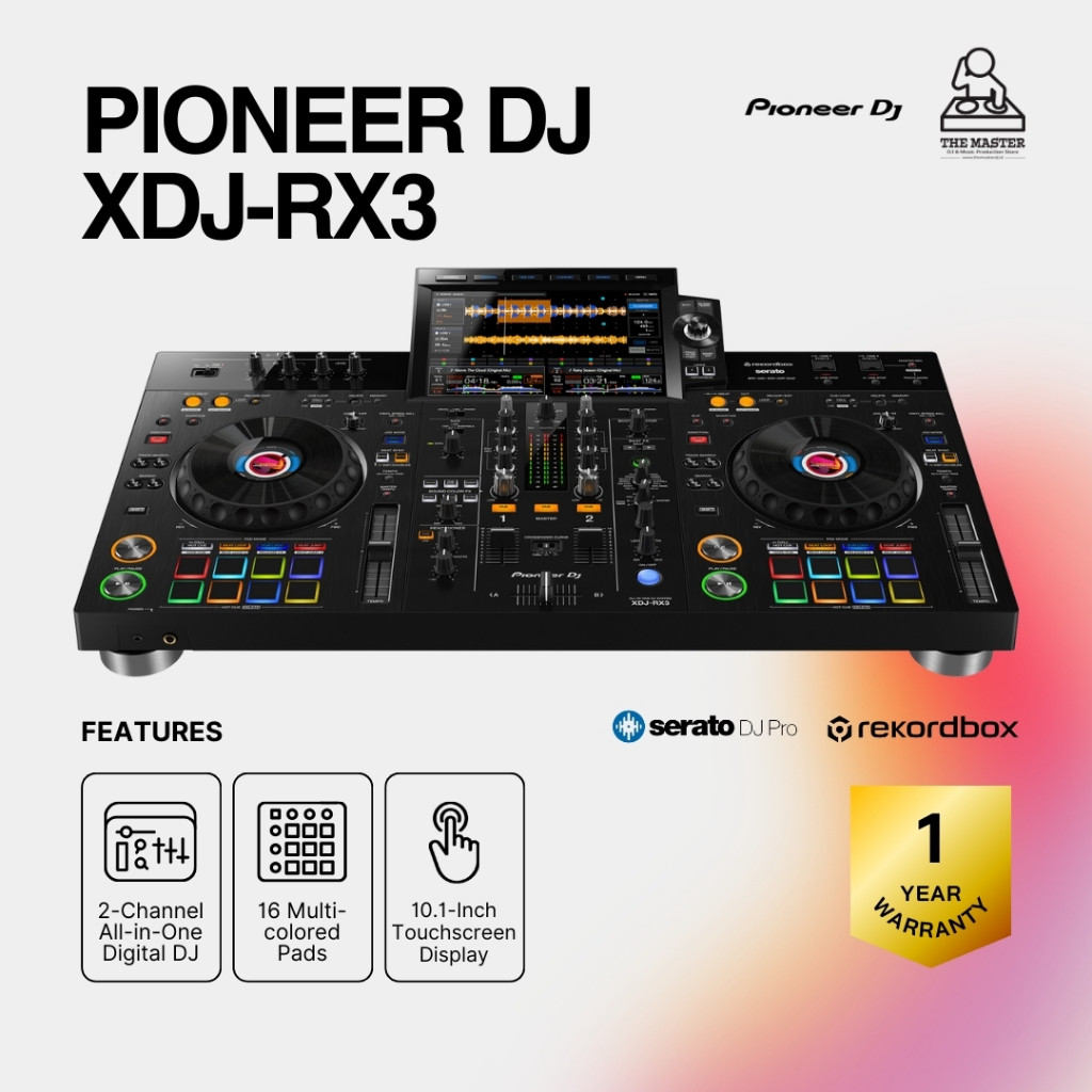 [Ready Stock] Pioneer DJ XDJ-RX3 | XDJ RX3 | XDJRX3