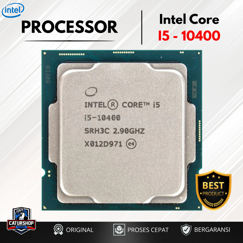 Intel Processor I5 10400 Lga 1200 Tray / Cpu i5 Gen 10 / i5 gen 10