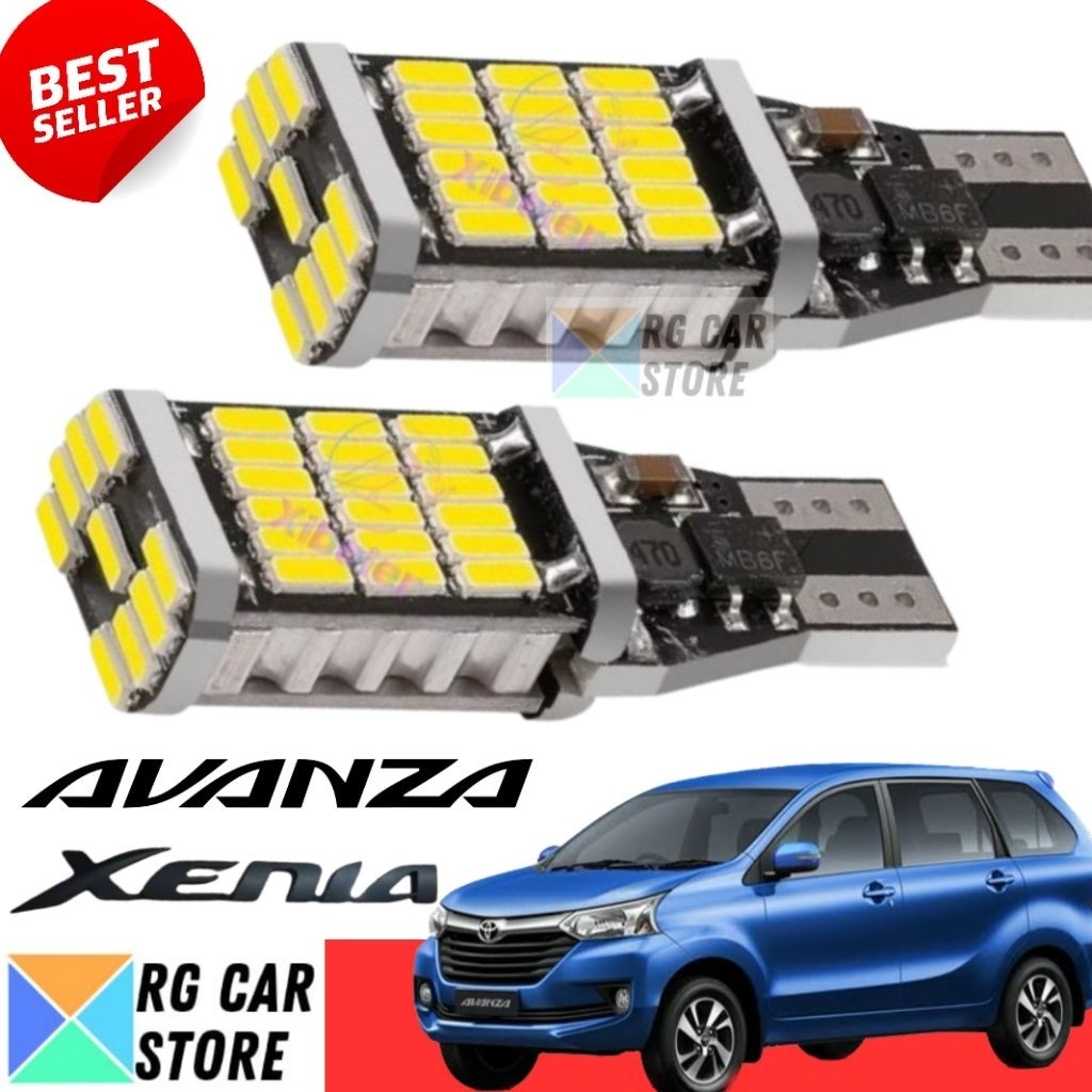 Lampu Parkir Mundur Avanza Xenia Veloz LED Dajjal Super Terang 21Watt Garansi 1 Tahun