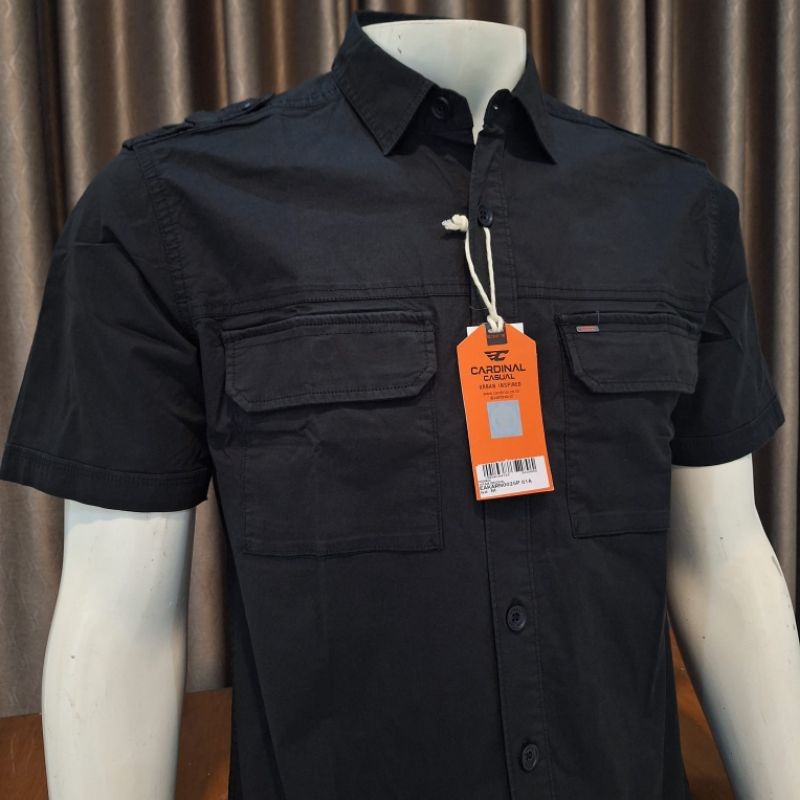 CARDINAL CASUAL ORI KEMEJA PRIA LENGAN PENDEK ADVENTURE REGULER