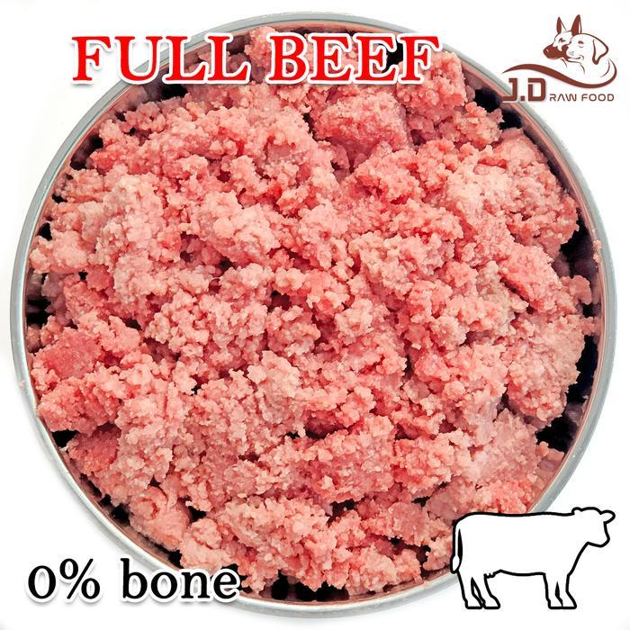 Sapi Giling Beef Raw Food anjing tanpa tulang full daging