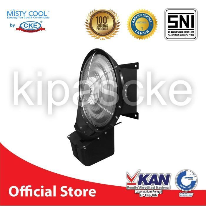 MISTY COOL Spray Fan Dinding Kipas Angin Embun Dinding Kipas Angin Uap Tembok