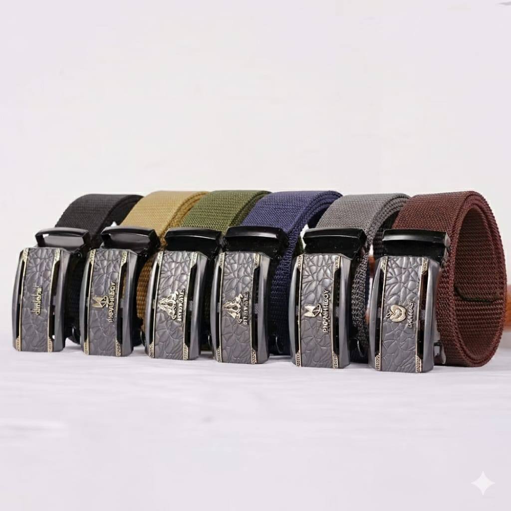 HOMASS88 IKAT PINGGANG PRIA NYLON CANVAS SABUK PRIA CANVAS SABUK PRIA WANITA FASHION