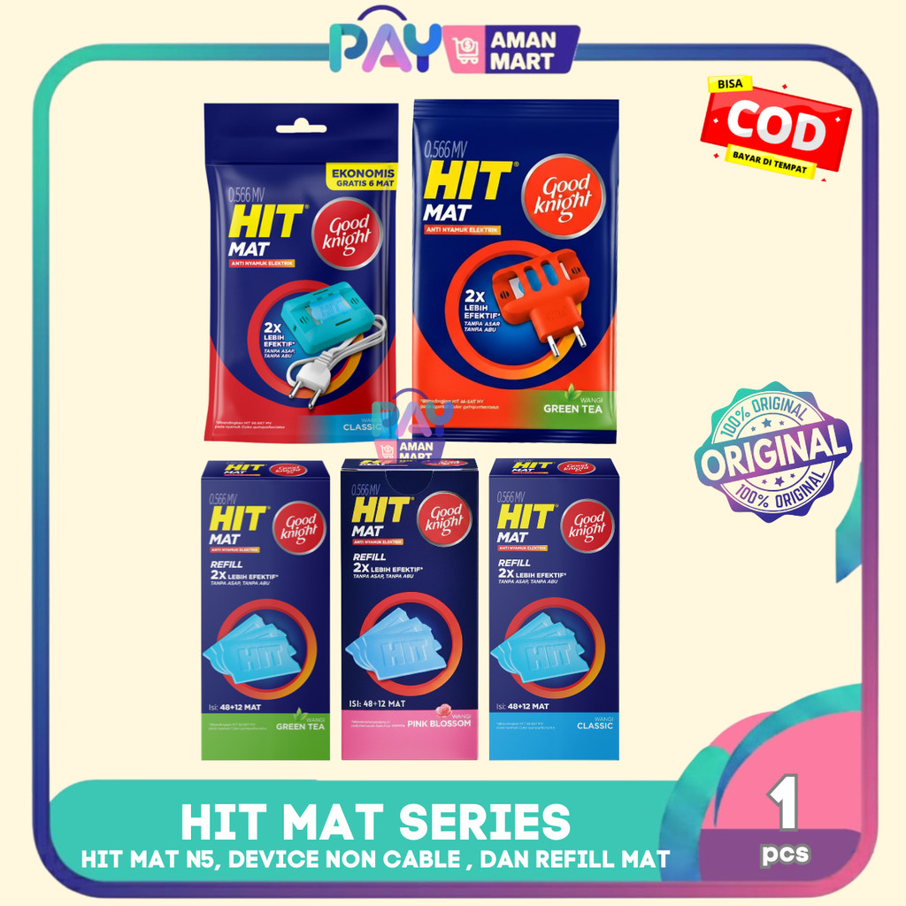PROMO HIT MAT SERIES - HIT MAT ELEKTRIK ANTI NYAMUK - HIT MAT