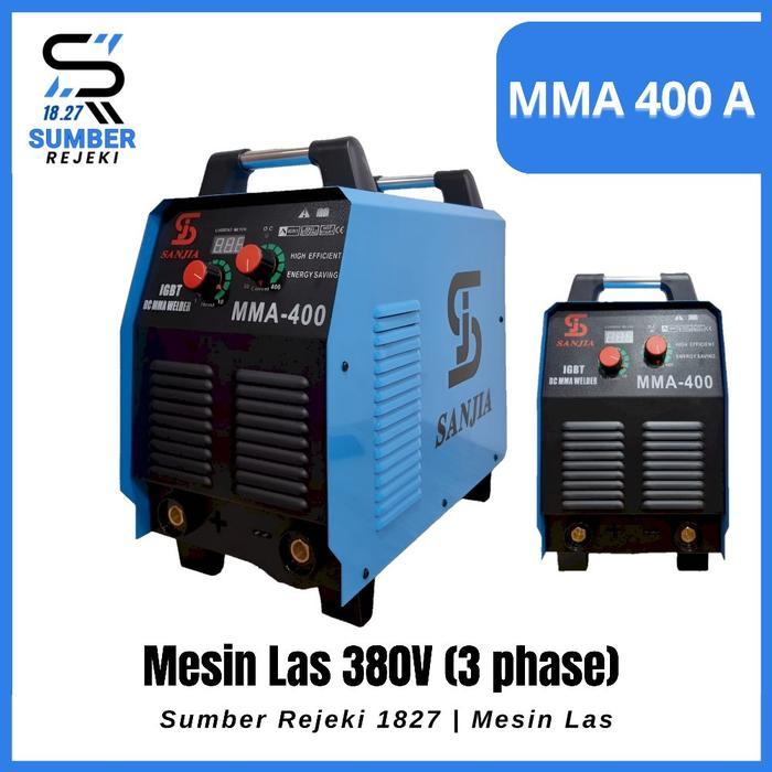 Mesin Las MMA 400 A Sanjia / Travo Las Listrik TIGA JAYA