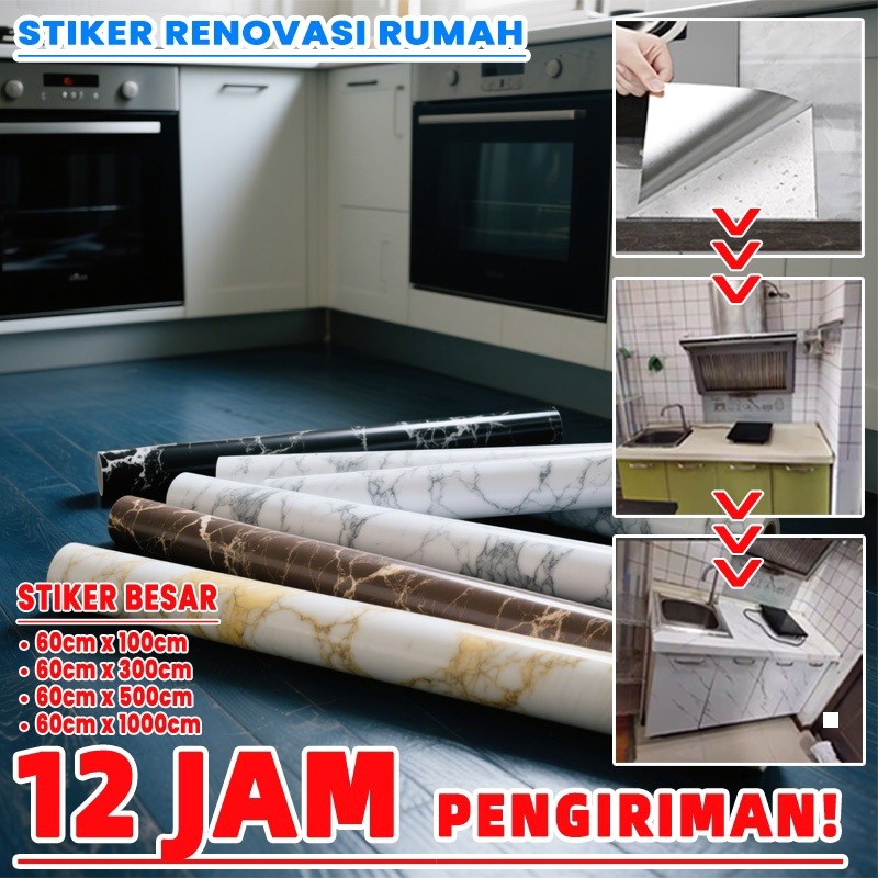 [Barang spot] stiker dingding dapur anti minyak stiker wallpaper dapur wallpaper dapur anti minyak s