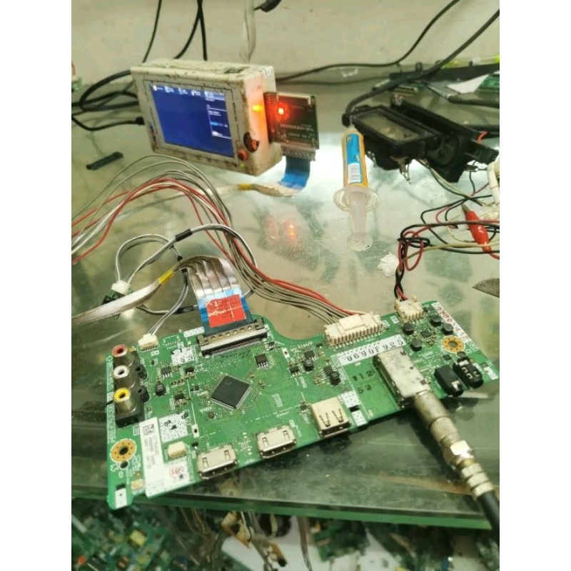 LC-40SA5200I - Mb - Mainboard - Motherboard - Mobo - Micom - Modul - Mesin Tv LED Sharp LC-40SA52001