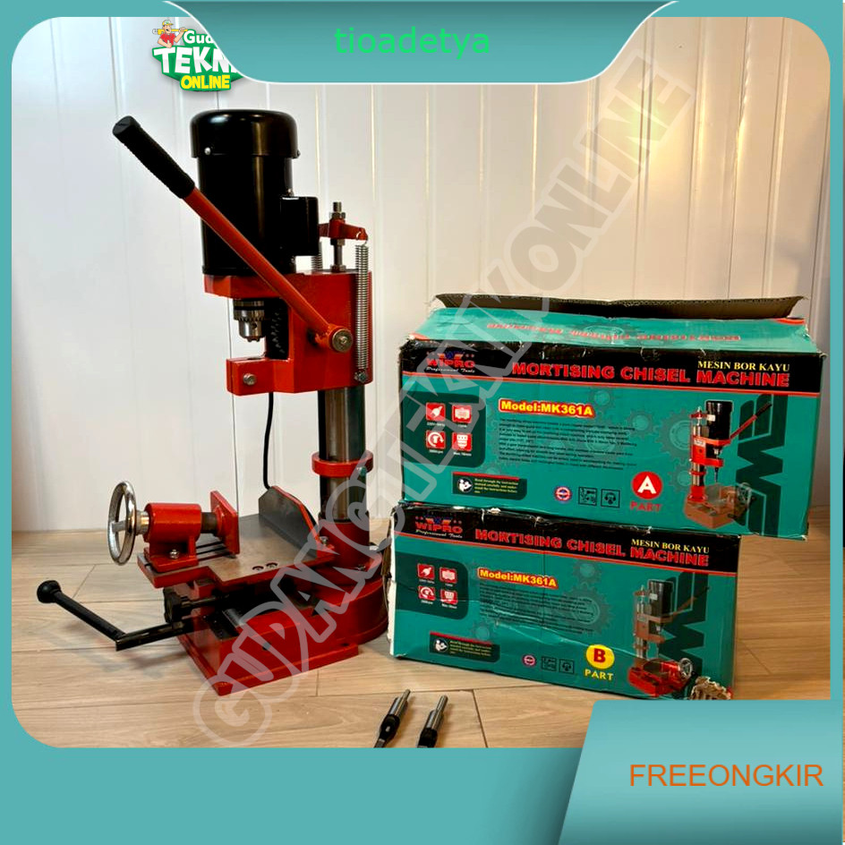 Mesin Tatah Bobok Kayu WIPRO MK361A / Mortising Chisel MK361A WIPRO