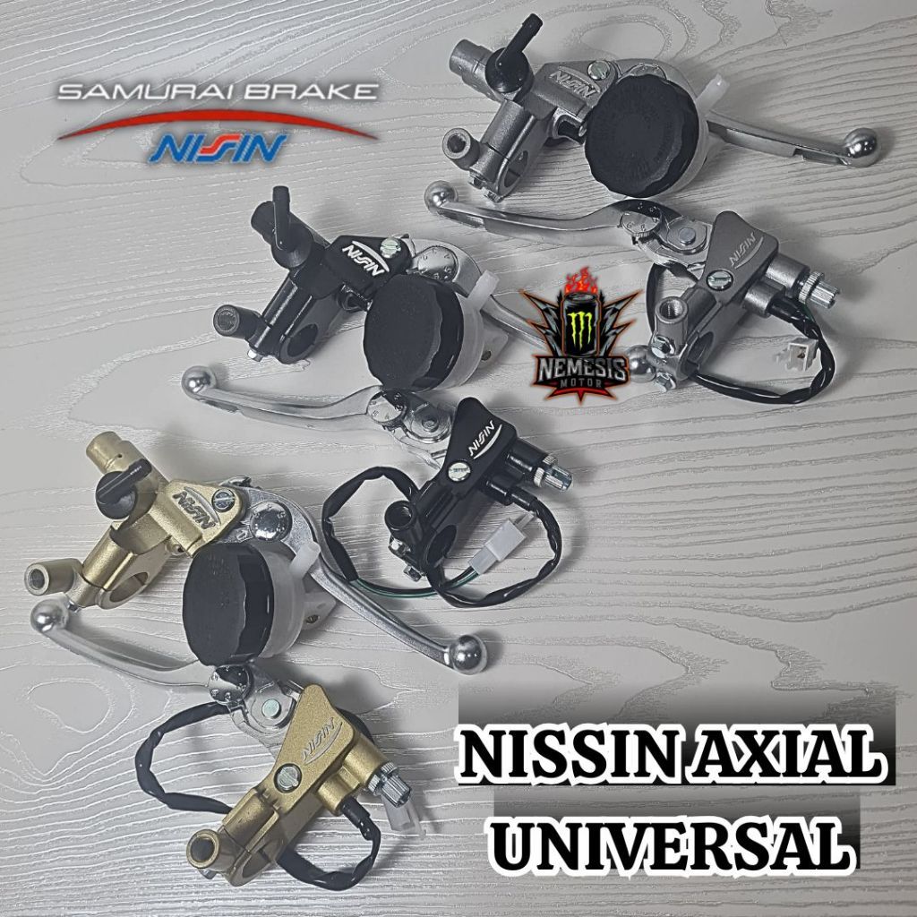Master Rem Nissin Samurai Axial 14mm Master Rem Trek Universal Ninja Rx-King Beat Scoopy Mio Xeon DL