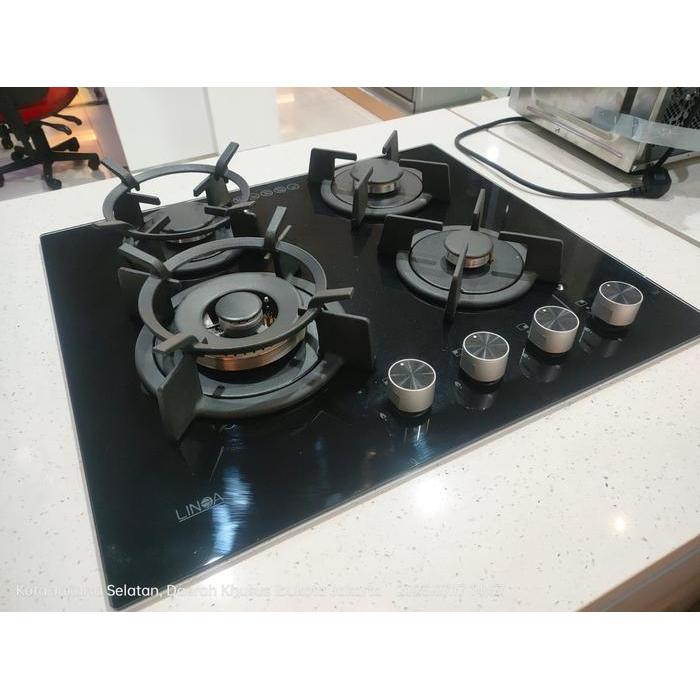PROMO GASPOLL Linea by Teka Kompor Tanam Gas 4 Tungku GLN 60 4G