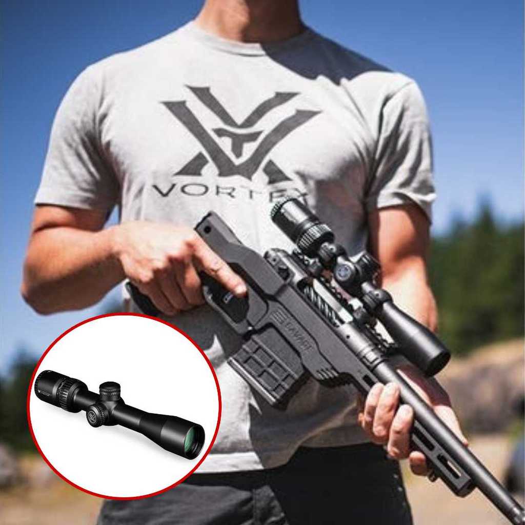 Vortex Crossfire II Scout Rifle Tactical Scope Hunt Crosshair 2-7x32 - CF2-31002 - FEB 26 - 02