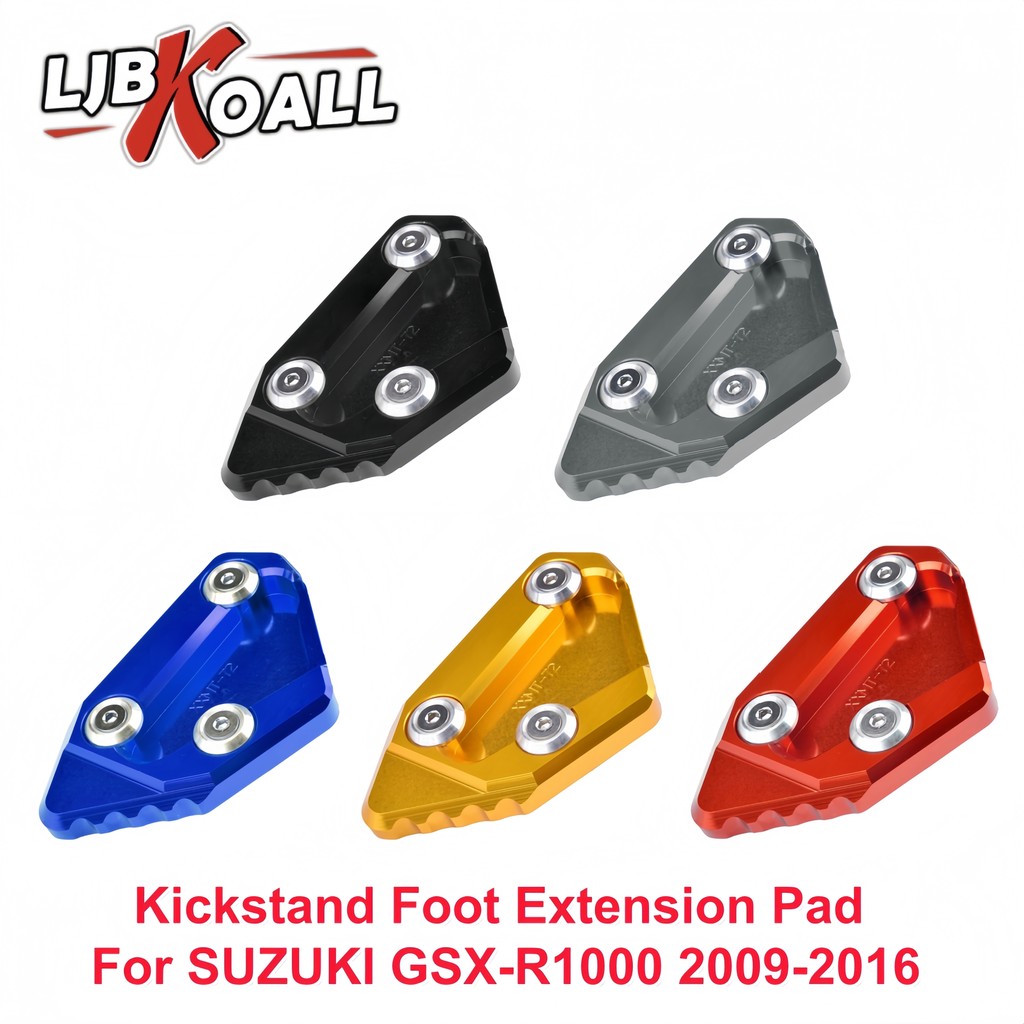 Bantalan Perluasan Penyangga Samping untuk SUZUKI Gsxr1000, Pelat Pembesar Penyangga Samping untuk S