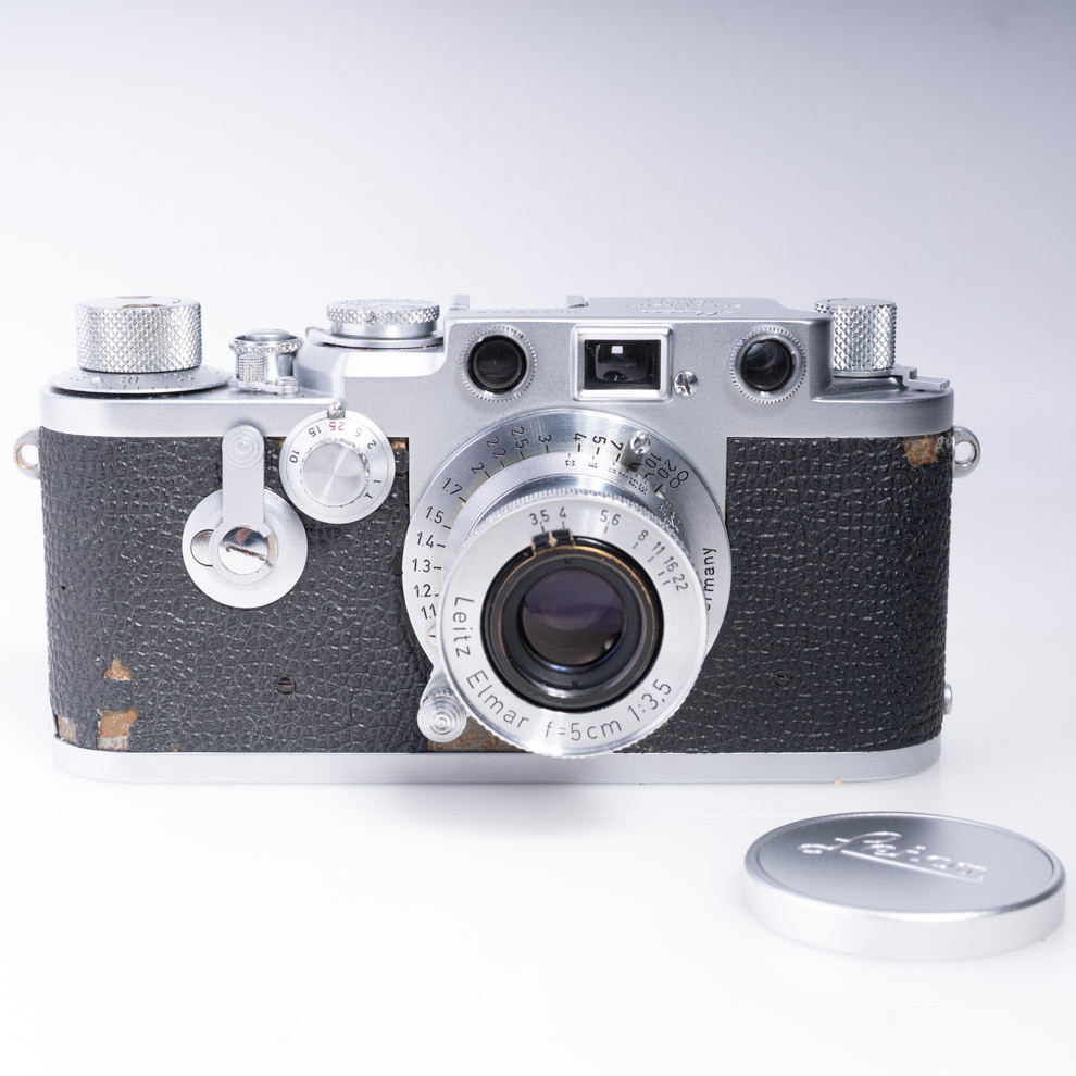 Leica IIIf III-f Red dial Kit 5cm f3.5 - Excellent