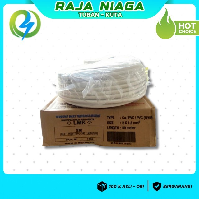 KABEL NYMHY 2X1.5 VISICOM 50 M