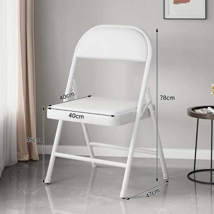 [AK]Kursi Lipat Portable Kursi Belajar Lipat Kursi Kantor Lipat Makan Kursi Kerja outdoor  kursihita