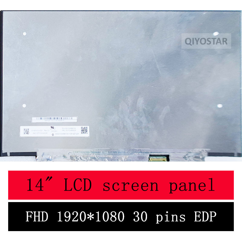 14" Slim LED matrix for Xiaomi redmibook 14 ii XMA2001-AJ XMA2001-AB laptop lcd screen panel splay R