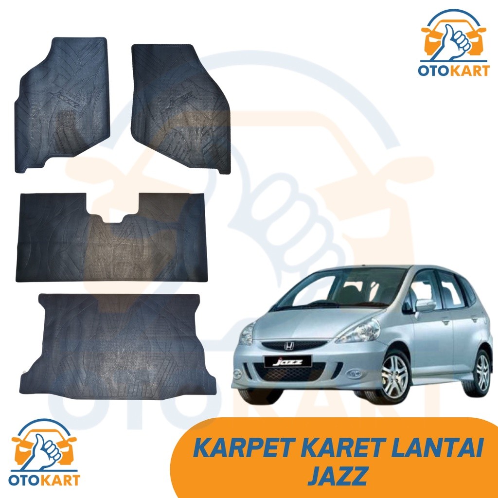 PROMO KARPET LANTAI KARET JAZZ / KARPET KARET MOBIL JAZZ / KARPET JAZZ SF55