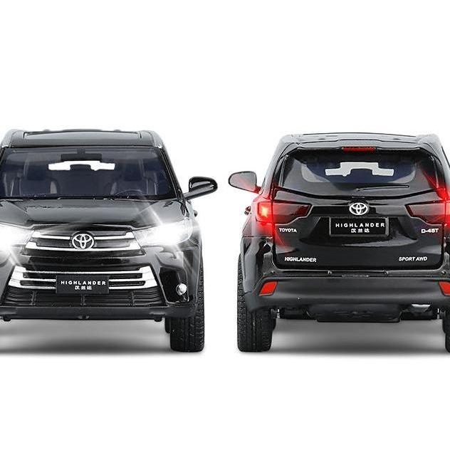1:32 Toyota Highlander Kijang Innova Diecast Mobil Jackiekim JKM - Putih