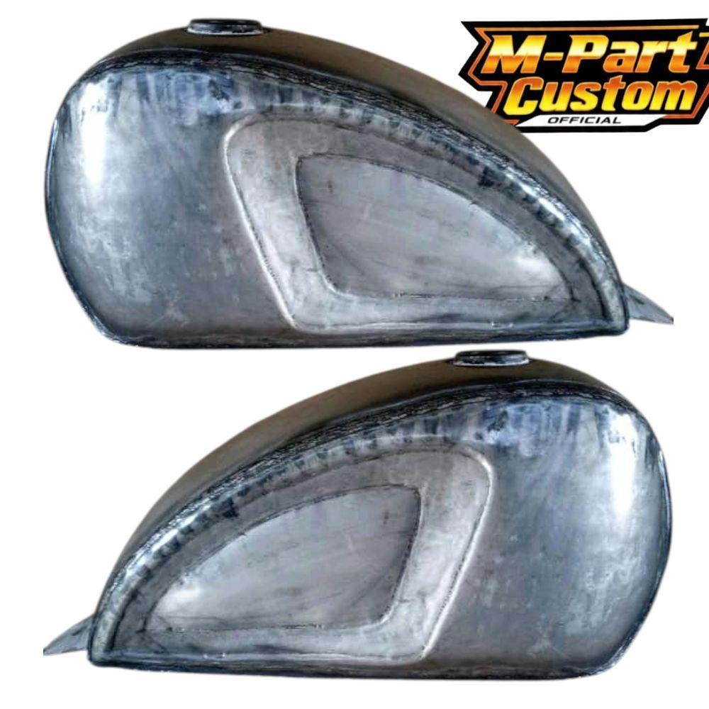 PROMO TANGKI MOTOR [GM] Tangki custom trium japstyle segitiga SCRAMBLER MURAH BISA COD MOTOR CUSTOM